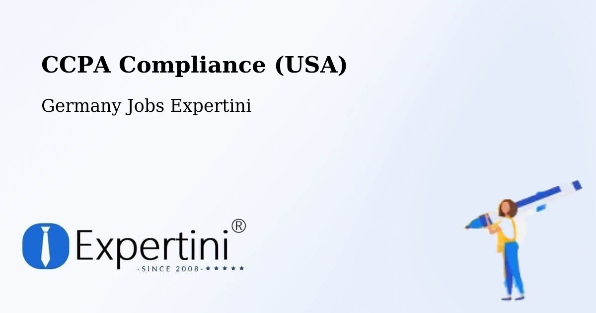 CCPA Privacy Rights & Compliance Notice – Harzgerode - Germany Jobs Expertini