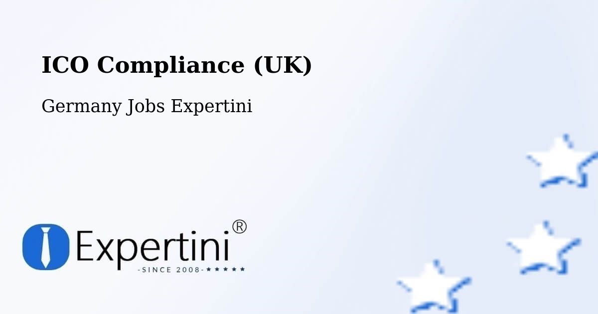UK Data Protection & ICO Compliance – Harzgerode - Germany Jobs Expertini