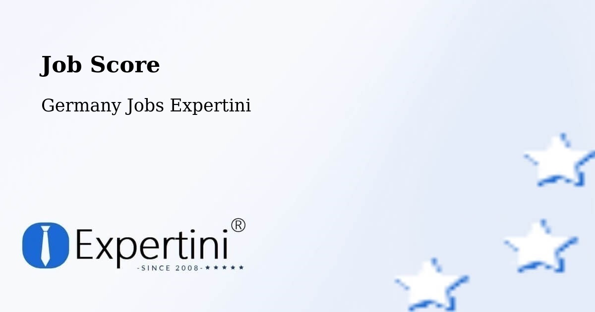 Job Score & Job Description Score Tool – Harzgerode - Germany Jobs Expertini