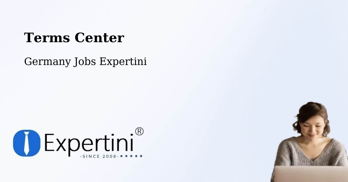 Terms of Service – Harzgerode - Germany Jobs Expertini